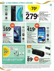 Samsung Galaxy S Angebote im Prospekt "DES CADEAUX PLEIN LA HOTTE à prix E.Leclerc" von E.Leclerc Samsung Galaxy S Angebote im Prospekt "DES CADEAUX PLEIN LA HOTTE à prix E.Leclerc" von E.Leclerc auf Seite 22