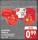 EDEKA Schwarzenfeld - Paprika rot Angebot im Prospekt Paprika rot bei EDEKA im Schwarzenfeld Prospekt für 0,99 €