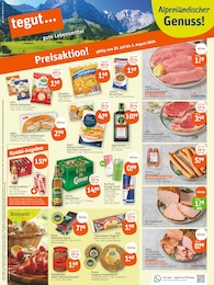Aktueller tegut Supermärkte Prospekt für Grünwald: tegut… gute Lebensmittel mit 22} Seiten, 29.07.2024 - 03.08.2024