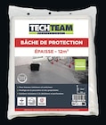 Bâche de protection épaisse - TECHTEAM - Gedimat à Boulogne-Billancourt Bâche de protection épaisse - TECHTEAM en promo chez Gedimat Boulogne-Billancourt à 6,99 €