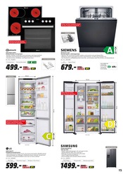 Aktueller MediaMarkt Saturn Prospekt mit Kühlschrank, "LET'S GO! WSV", Seite 15