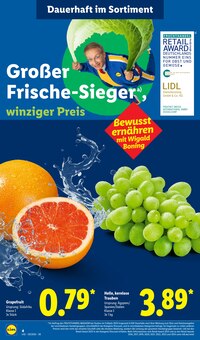 Weintrauben im aktuellen Lidl Prospekt (Nürnberg) Weintrauben im Lidl Prospekt "LIDL LOHNT SICH" mit 72 Seiten (Nürnberg)
