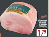 Südtiroler Rosmarin-Schinken im Angebot bei Marktkauf in Hürth Südtiroler Rosmarin-Schinken Angebote von Rocla bei Marktkauf Hürth für 1,79 €