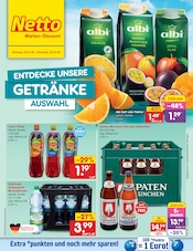 Wasser im Netto Marken-Discount Prospekt in Wismar Aktueller Netto Marken-Discount Prospekt mit Wasser, "Aktuelle Angebote", Seite 1