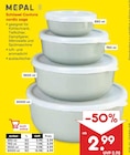 Schüssel Contura nordic sage im Netto Marken-Discount Prospekt Schüssel Contura nordic sage von MEPAL im aktuellen Netto Marken-Discount Prospekt für 2,99 €
