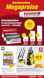 toom Baumarkt Prospekt "Respekt, wer's selber macht." für Bruchköbel, 22 Seiten, 04.04.2026 - 10.04.2026