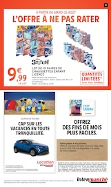 Promos Chaussettes dans le catalogue "VIVE LA FIN DES VACANCES" de Intermarché Contact Chaussettes en promo dans le catalogue Intermarché Contact à la page 27