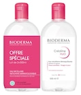 DUO Eau micellaire Créaline - BIODERMA en promo chez Carrefour DUO Eau micellaire Créaline - BIODERMA dans le catalogue Carrefour