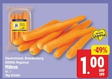Möhren von EDEKA Regional für 1,00 € bei EDEKA im Angebot Möhren von EDEKA Regional im aktuellen EDEKA Prospekt