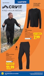 Offre Pantalon Homme dans le catalogue Lidl du moment à la page 18