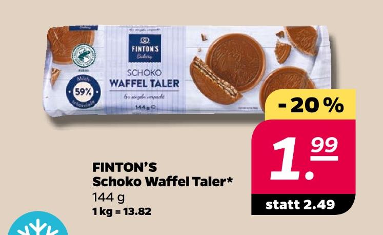 Schoko Waffel Taler