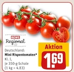 Mini Rispentomaten im Angebot bei REWE in Siegburg Mini Rispentomaten Angebote von REWE Regional bei REWE Siegburg für 1,69 €