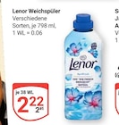 Aktuelle Lenor Angebote bei GLOBUS in Halle (Saale) Aktuelles Weichspüler Angebot bei GLOBUS in Halle (Saale) ab 2,22 €