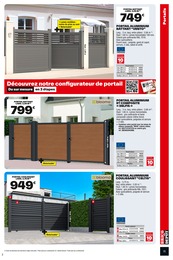 Prix et réduction Portail Battant dans le prospectus Brico Dépôt en cours Offre Portail Battant dans le catalogue Brico Dépôt du moment à la page 15