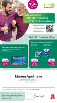 mea - meine apotheke Prospekt der KW 40 "Unsere September-Angebote" Aktueller mea - meine apotheke Prospekt "Unsere September-Angebote" Seite 1 von 4 Seiten