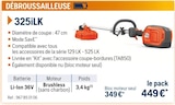 Débroussailleuse 325iLK - Husqvarna - Husqvarna à Aulnay-sous-Bois Débroussailleuse 325iLK - Husqvarna en promo chez Husqvarna Aulnay-sous-Bois à 349,00 €