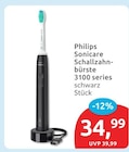 Sonicare Schallzahnbürste 3100 series von Philips im aktuellen budni Prospekt