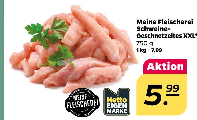 Schweine-Geschnetzeltes XXL