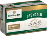 Grüngold von Bünting Tee für 2,99 € bei aktiv & irma im Angebot Grüngold von Bünting Tee im aktuellen aktiv & irma Prospekt