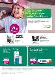mea - meine apotheke Prospekt für Ravensburg: "Unsere Mai-Angebote", 4 Seiten, 01.05.2025 - 31.05.2025