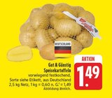 Speisekartoffeln Angebote von Gut & Günstig bei EDEKA Freiberg für 1,49 €