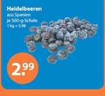 Heidelbeeren bei V-Markt im Pentling Prospekt für 2,99 €