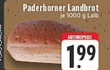 Paderborner Landbrot für 1,99 € bei E center im Angebot Paderborner Landbrot im aktuellen E center Prospekt