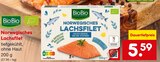 Norwegisches Lachsfilet von BioBio im aktuellen Netto Marken-Discount Prospekt für 5,59 €