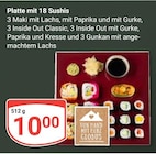 Aktuelle Paprika Angebote bei GLOBUS in Siegen (Universitätsstadt) Aktuelles Platte mit 18 Sushis Angebot bei GLOBUS in Siegen (Universitätsstadt) ab 10,00 €