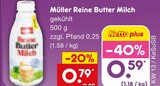 Reine Butter Milch Angebote von Müller bei Netto Marken-Discount Marl für 0,59 €