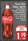 Aktuelle Coca Cola Angebote bei E center in Stolberg (Rheinland, Kupferstadt) Aktuelles Coca-Cola, Fanta, Sprite Angebot bei E center in Stolberg (Rheinland, Kupferstadt) ab 1,19 €
