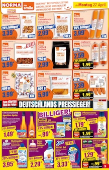 Vollwaschmittel im Norma Prospekt "Mehr fürs Geld" mit 19 Seiten (Hannover)