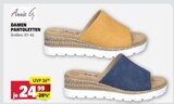 Damen Pantoletten Angebote von Annie G. bei Marktkauf Heilbronn für 24,99 €
