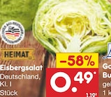 Netto Marken-Discount Großbreitenbach - Eisbergsalat Angebot im Prospekt Eisbergsalat bei Netto Marken-Discount im Großbreitenbach Prospekt für 0,49 €