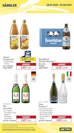 Hohes C im METRO Prospekt in Wismar Aktueller METRO Prospekt mit Hohes C, "Wochenangebote Händler + Monats-Mix Juli", Seite 3