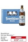 Hell oder Weissbier von Benediktiner für 14,98 € bei METRO im Angebot Hell oder Weissbier von Benediktiner im aktuellen METRO Prospekt