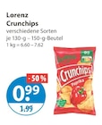 Crunchips im V-Markt Prospekt Crunchips von Lorenz im aktuellen V-Markt Prospekt für 0,99 €