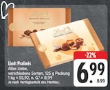 Pralinés Nougat von Lindt im aktuellen E center Prospekt für 6,99 €