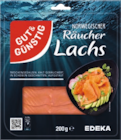 Norwegischer Räucher-Lachs von EDEKA im aktuellen E xpress Prospekt für 3,49 €