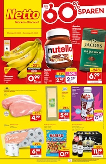 Bananen im Netto Marken-Discount Prospekt "Aktuelle Angebote" mit 72 Seiten (Wuppertal)
