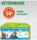 -30% avanatge immédiat avec la carte sur la gamme vetoform - VETOFORM dans le catalogue E.Leclerc