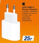 20W USB-C Power Adapter Angebote von Apple bei expert Rodgau für 25,00 €