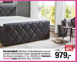 Boxspringbett Angebote bei Opti-Wohnwelt Nürnberg für 979,00 €