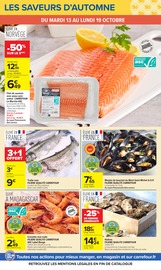 Promos Huîtres dans le catalogue "AU COEUR DU GOÛT" de Carrefour Huîtres en promo dans le catalogue Carrefour à la page 5