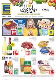 Aktueller EDEKA Supermarkt Prospekt für Hellingen: Wir lieben Lebensmittel! mit 38} Seiten, 17.08.2026 - 22.08.2026