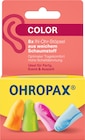 Ohrstöpsel Color von Ohropax im aktuellen dm-drogerie markt Prospekt für 2,95 €