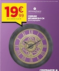 L'horloge mécanique ø 61 cm - ATMOSPHERA en promo chez Centrakor Saint-Nazaire à 19,99 €