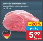 Aktuelle Braten Angebote bei Netto Marken-Discount in Chemnitz Aktuelles Schweine-Schinkenbraten Angebot bei Netto Marken-Discount in Chemnitz ab 5,99 €