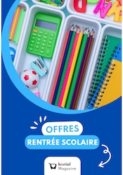 Catalogue Autres Magasins Magazine en cours à La Grandville et alentours, "OFFRES RENTRÉE SCOLAIRE", 1 page, 07/07/2025 - 07/09/2025