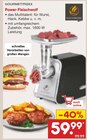 Power-Fleischwolf im Angebot bei Netto Marken-Discount in Oldenburg Power-Fleischwolf Angebote von GOURMETmaxx bei Netto Marken-Discount Oldenburg für 59,99 €